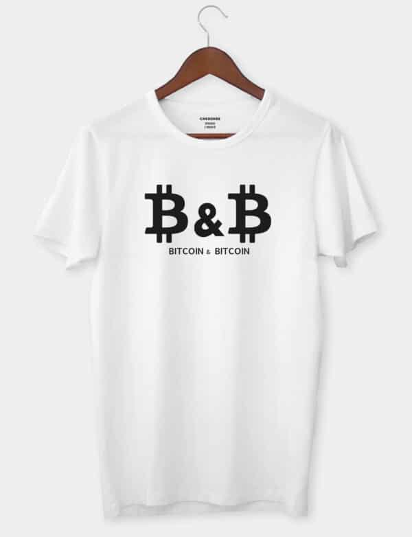 Футболка для трейдера "Bitcoin & Bitcoin"