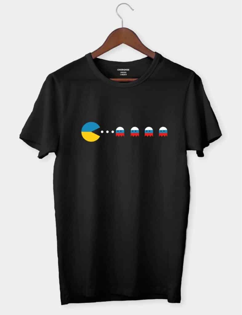 Футболка патріотична “Pacman українська версія”