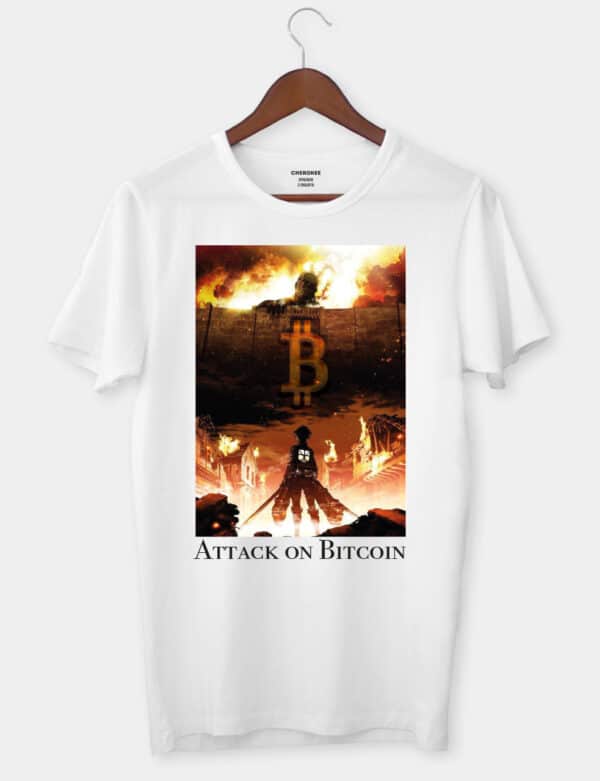 Чоловіча футболка "Attack on Bitcoin"