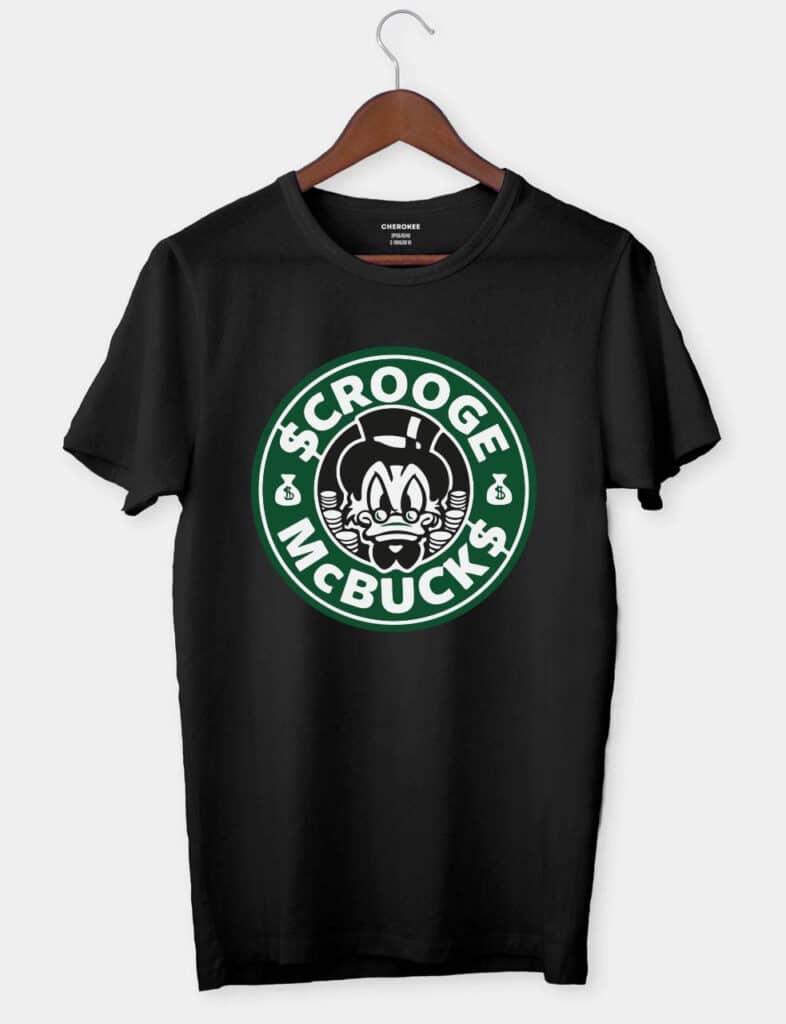 Чоловіча футболка “Scrooge McBuck$”