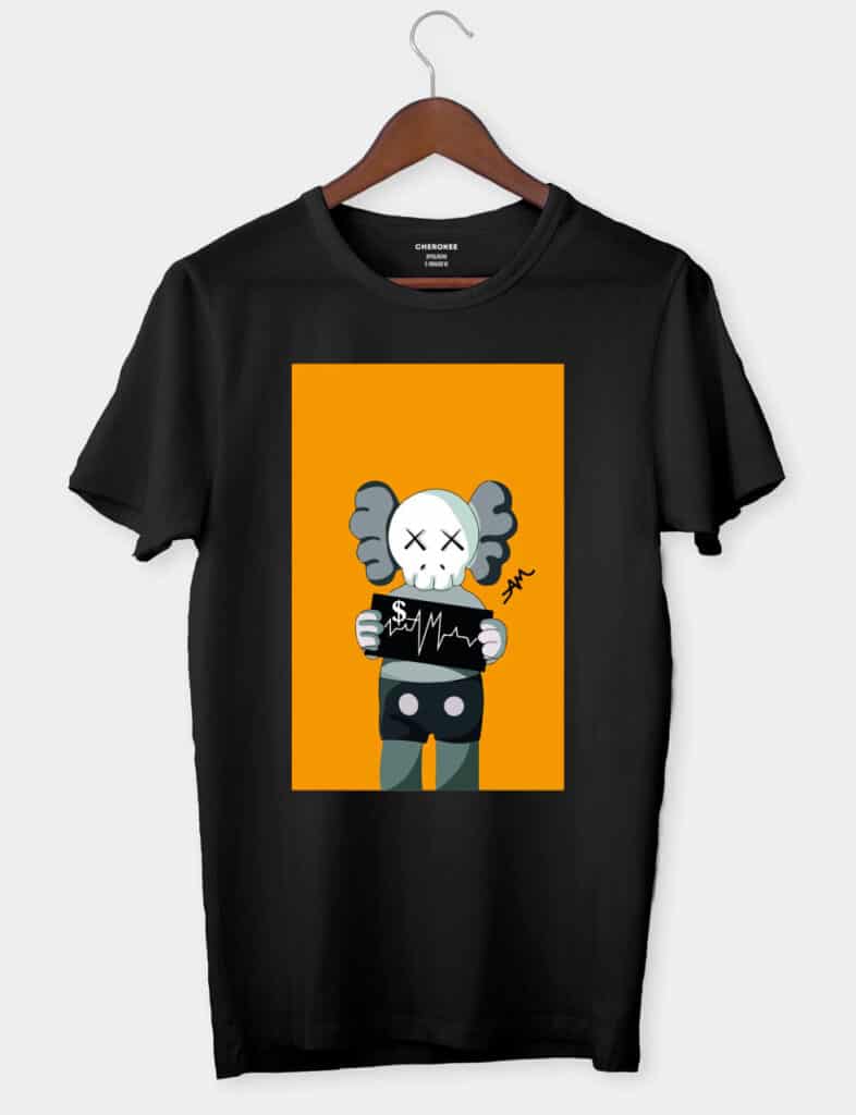 Чоловіча футболка “Kaws dollar rate”