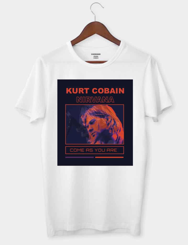 Чоловіча футболка “Kurt Cobain Nirvana”