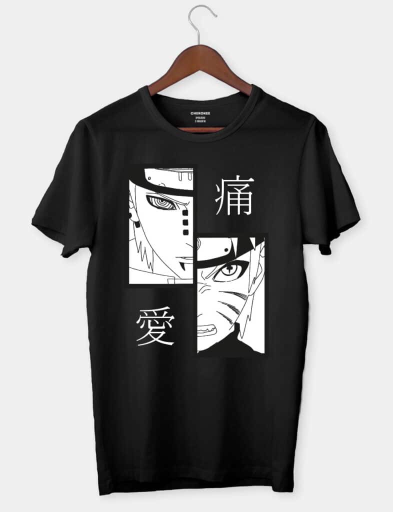 Чоловіча футболка “Naruto Наруто проти Пейна”