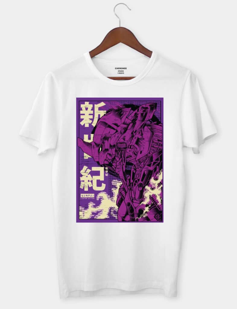Чоловіча футболка “Evangelion Єва 01”