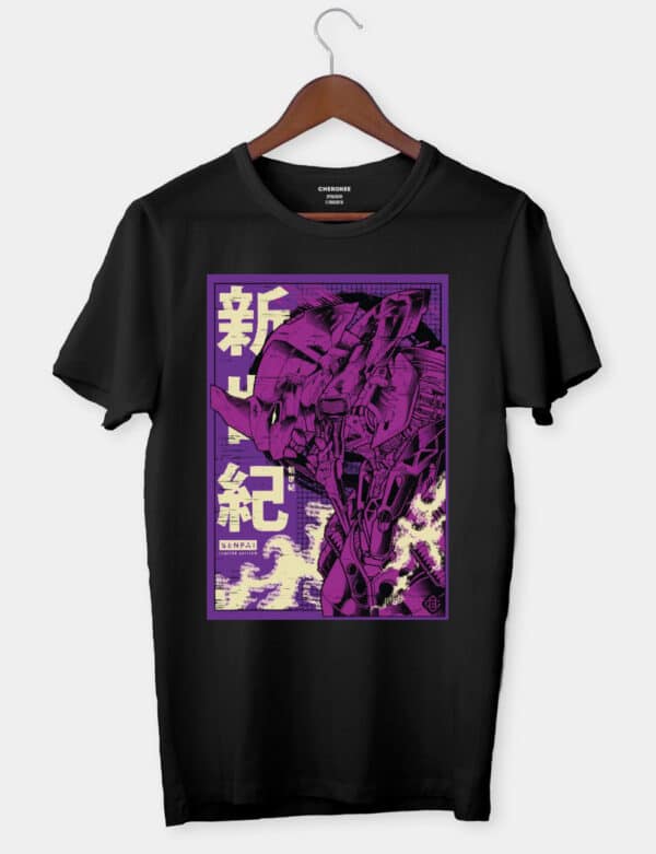 Чоловіча футболка "Evangelion Єва 01"
