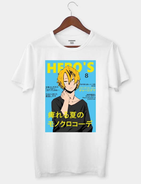 Чоловіча футболка "My hero academia Денкі Камінарі"