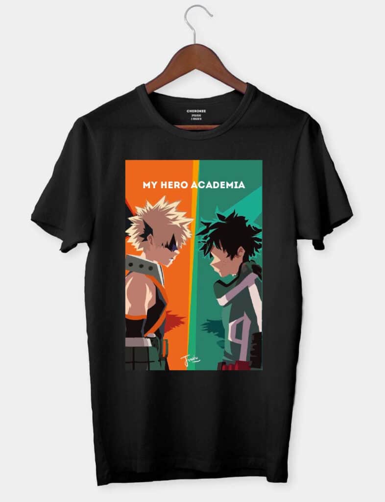 Чоловіча футболка “My hero academia Бакуго Мідора”