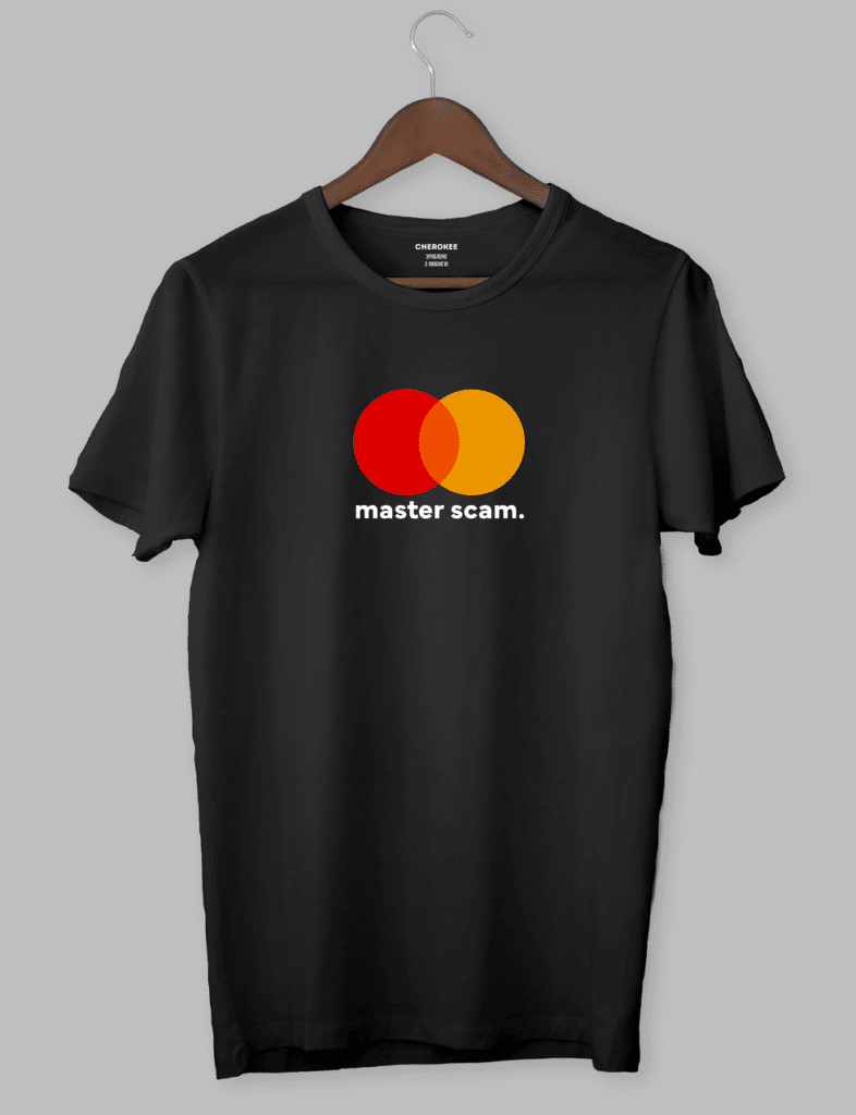 Футболка для темщіків “master scam.”