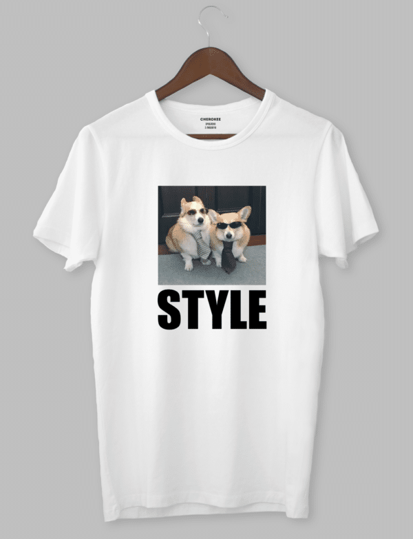 Крута футболка з прикольним принтом "STYLE"