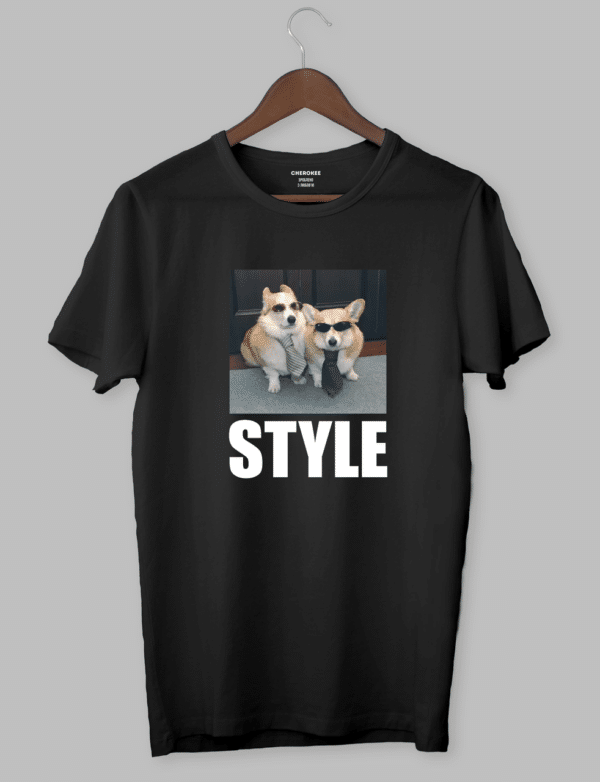 Крута футболка з прикольним принтом "STYLE"