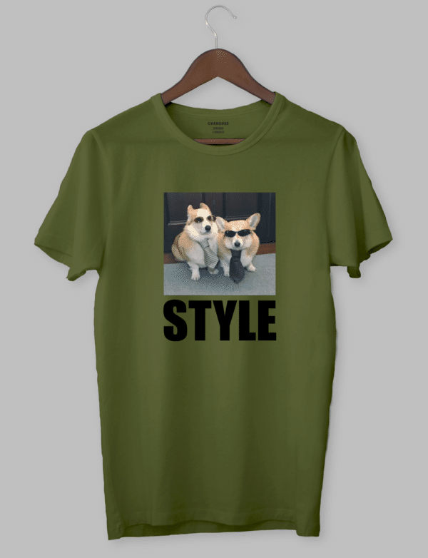 Крута футболка з прикольним принтом "STYLE"