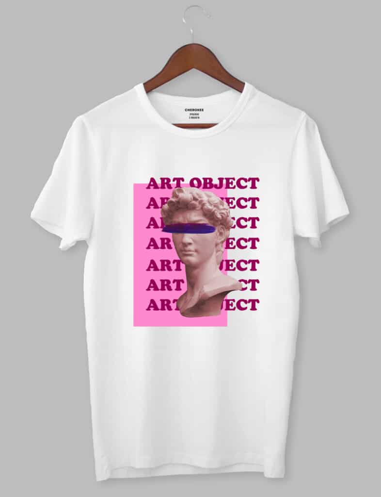 Крута футболка з прикольним принтом “ART OBJECT”