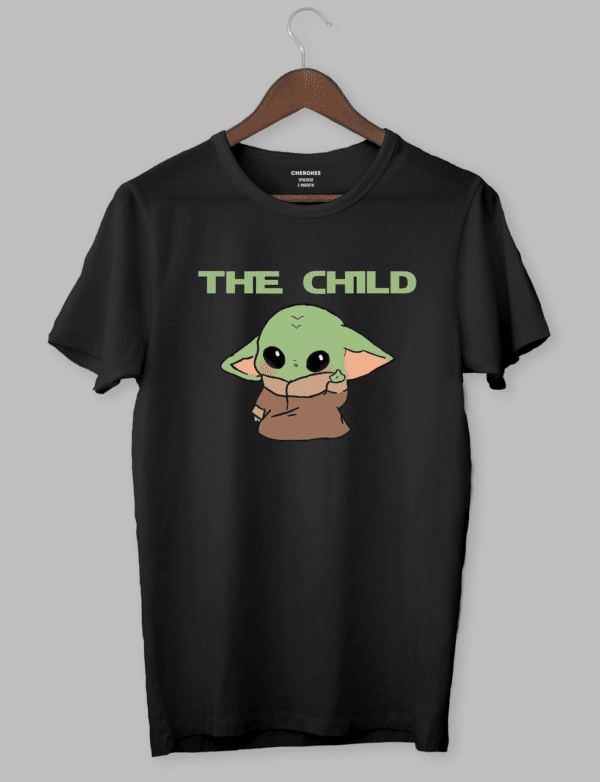 Крута футболка з прикольним принтом "THE CHILD"