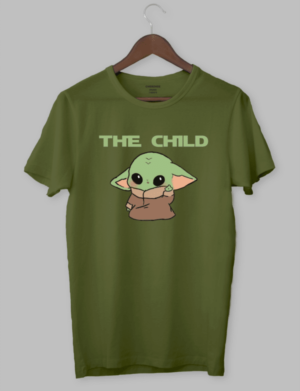Крута футболка з прикольним принтом "THE CHILD"