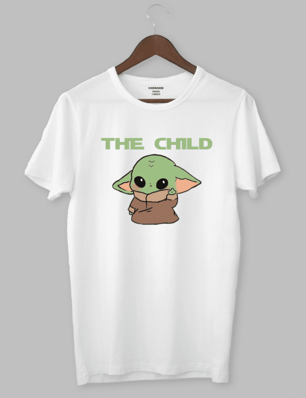 Крута футболка з прикольним принтом "THE CHILD"