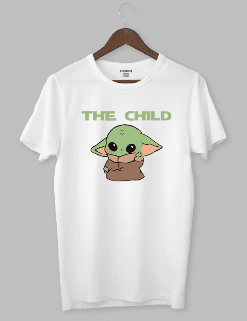 Крута футболка з прикольним принтом “THE CHILD”