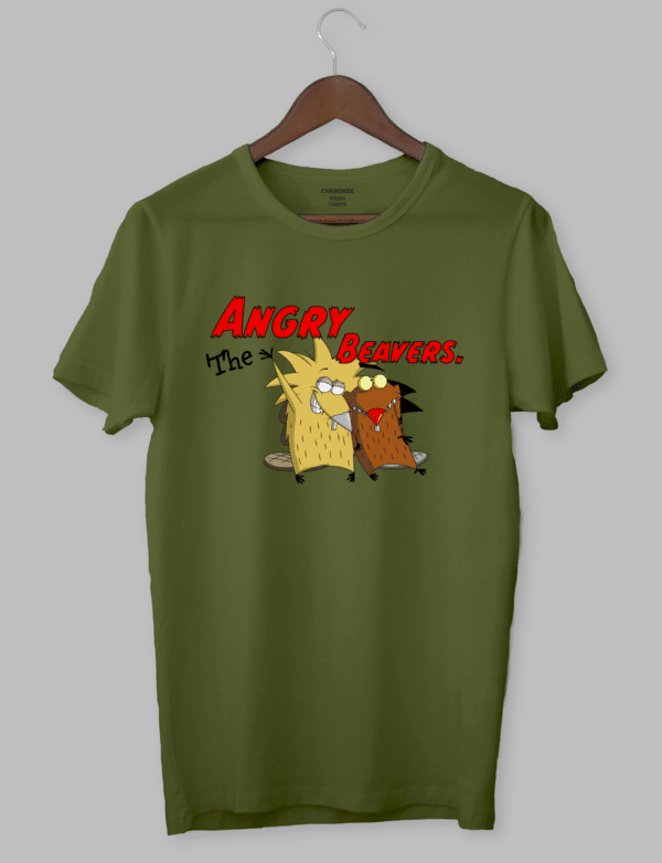 Футболка з дизайном Злюки Бобри «The ANGRY BEAVERS»