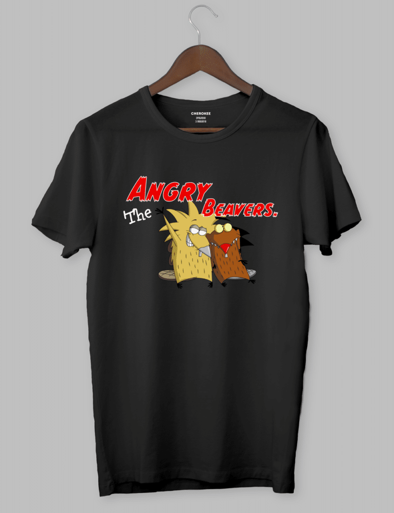 Футболка з дизайном Злюки Бобри «The ANGRY BEAVERS»