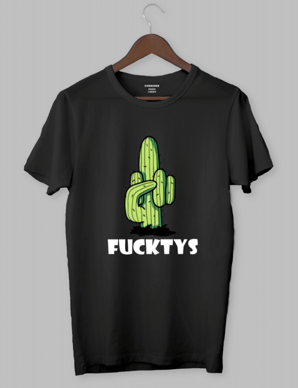 Футболка з оригінальним дизайном «FUCKTYS»