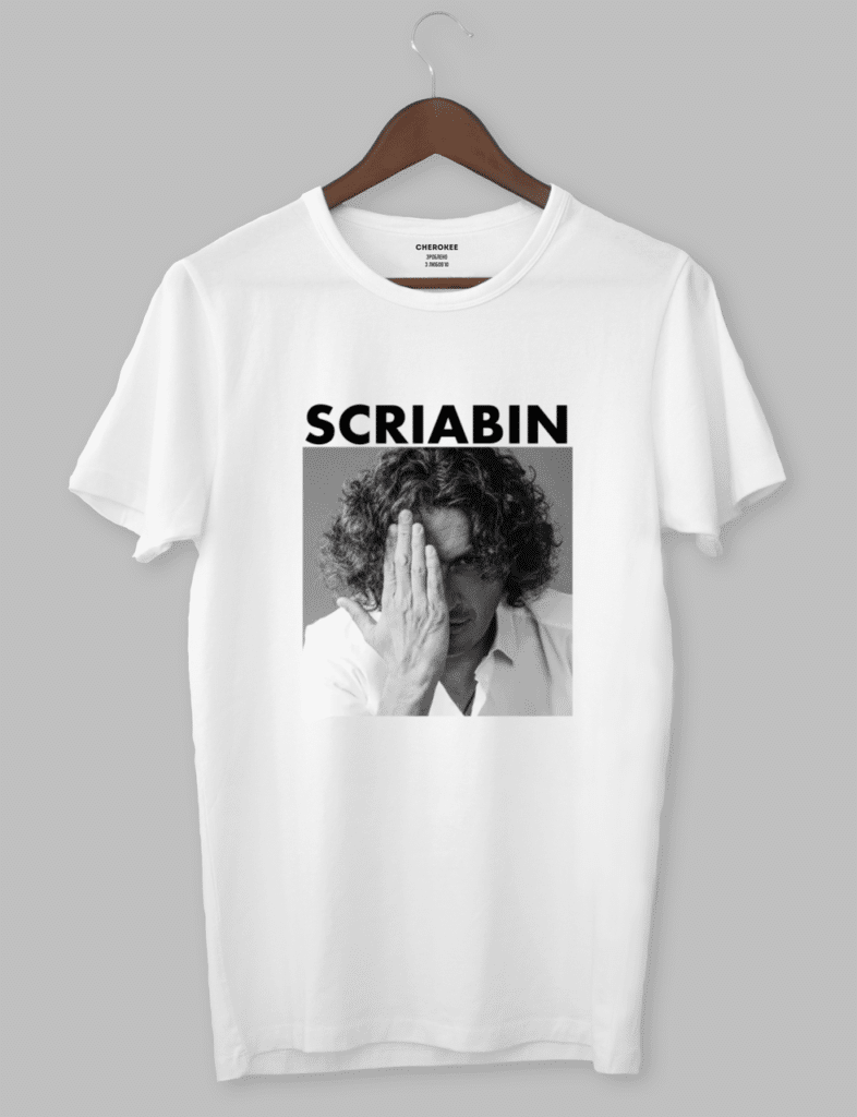 Футболка з оригінальним дизайном «SCRIABIN»