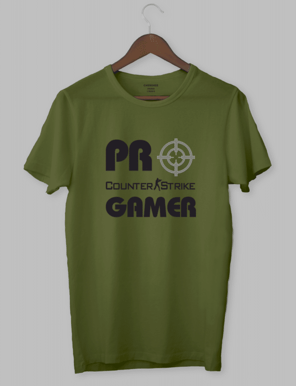 Футболка з принтом "Counter Strike Pro Gamer"