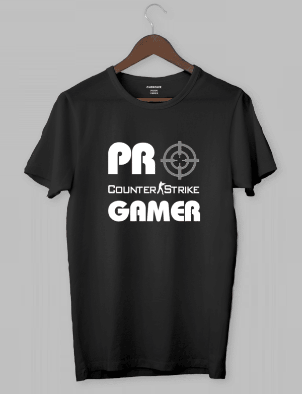 Футболка з принтом "Counter Strike Pro Gamer"