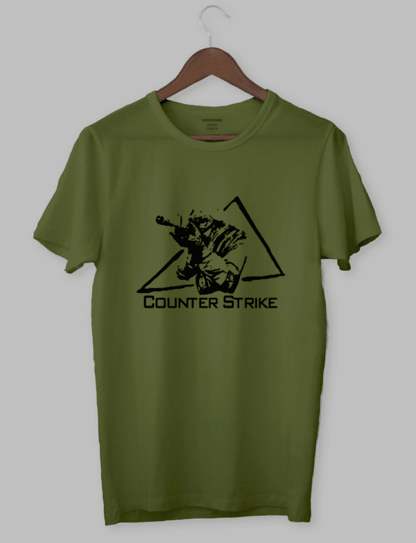 Футболка з принтом "Counter Strike Gamer"