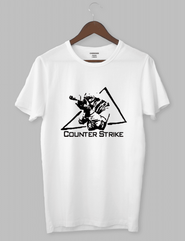 Футболка з принтом "Counter Strike Gamer"