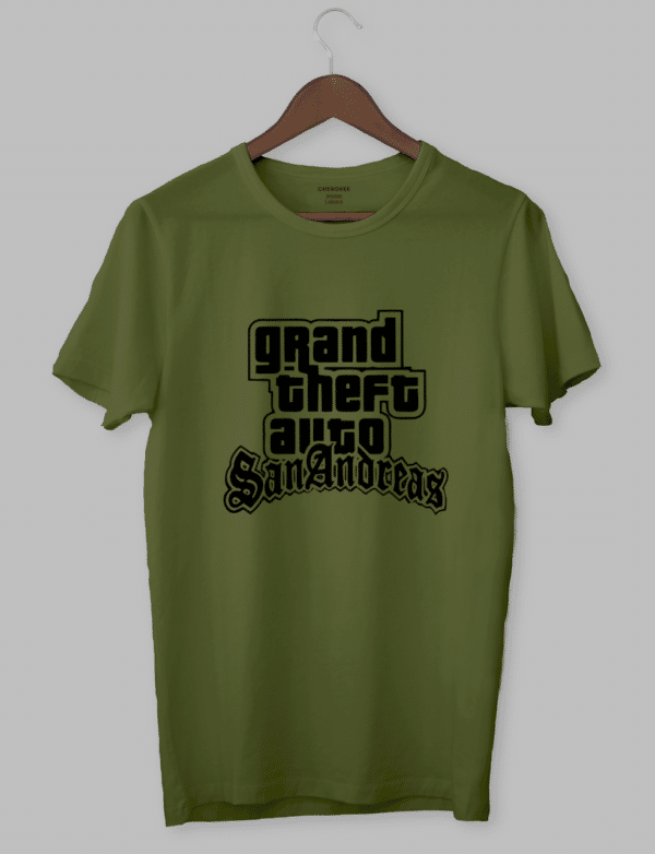 Футболка з принтом "GTA San Andreas"