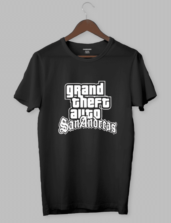 Футболка з принтом "GTA San Andreas"