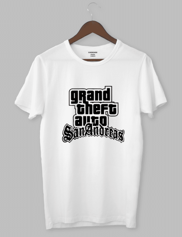 Футболка з принтом "GTA San Andreas"