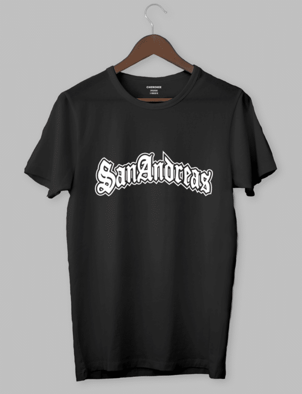 Футболка з оригінальним дизайном "San Аndreas"