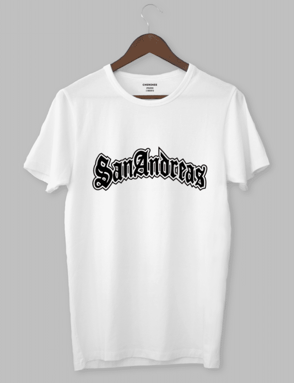 Футболка з оригінальним дизайном "San Аndreas"