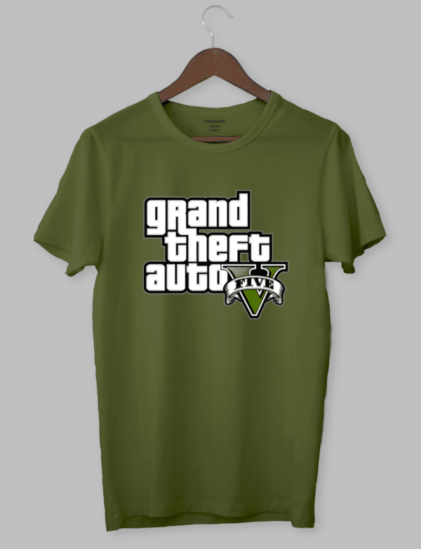 Футболка з оригінальним дизайном "GTA V Maine Logo"