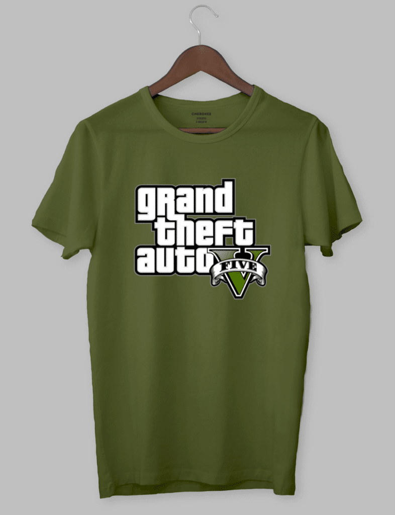 Футболка з оригінальним дизайном “GTA V Maine Logo”