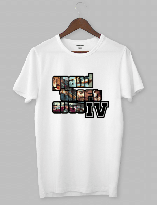 Футболка з оригінальним дизайном "GTA IV (GTA 4)"