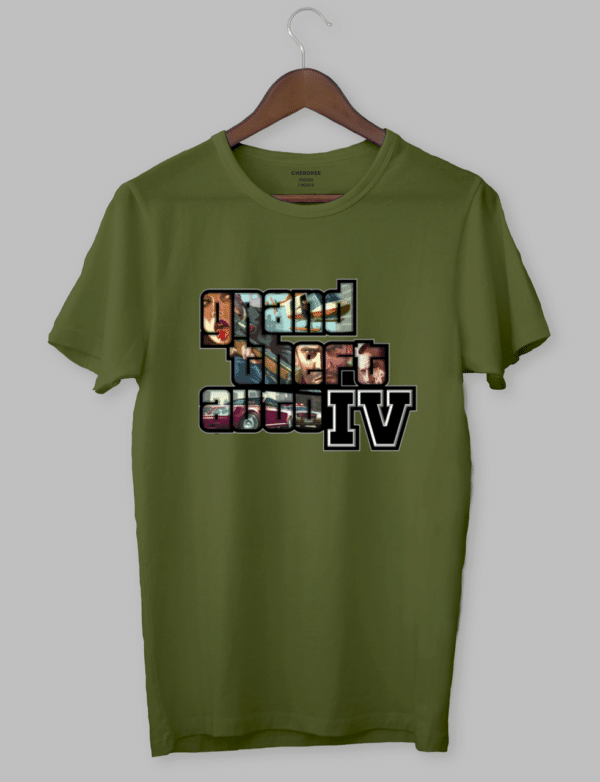 Футболка з оригінальним дизайном "GTA IV (GTA 4)"