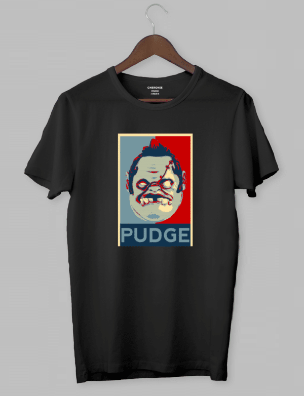 Футболка з дизайном "Pudge aka Obey"