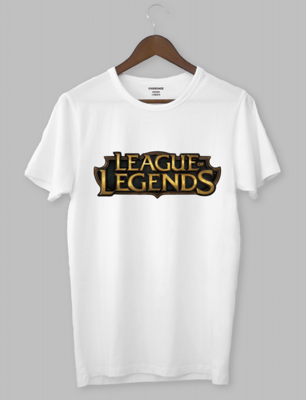 Футболка з принтом "League of legends logo"