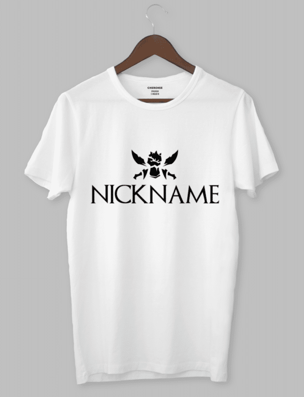 Футболка з принтом "Nickname League of Legends 1"