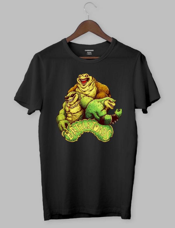 Футболка з оригінальним дизайном "Battletoads art"