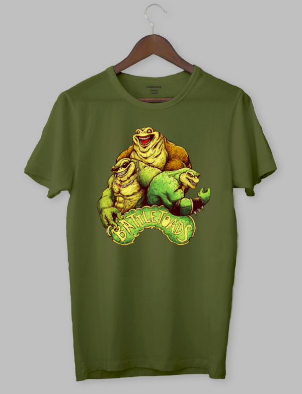 Футболка з оригінальним дизайном "Battletoads art"