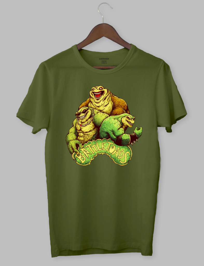 Футболка з оригінальним дизайном “Battletoads art”
