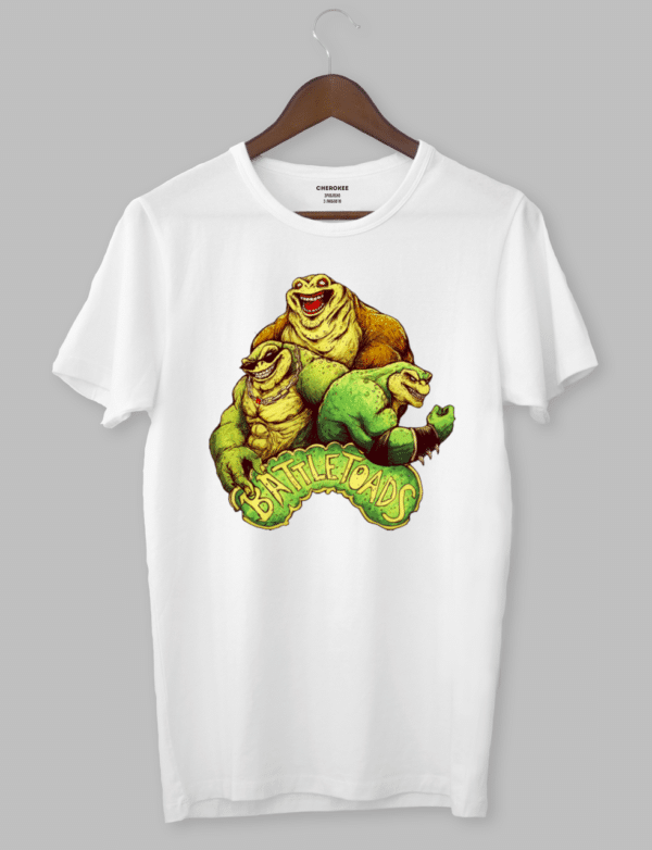 Футболка з оригінальним дизайном "Battletoads art"