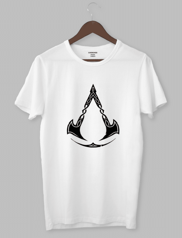 Футболка з принтом "Assassin's Creed Valhalla symbol"