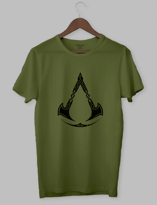 Футболка з принтом "Assassin's Creed Valhalla symbol"