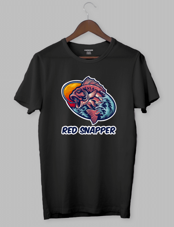 Футболка з прикольним дизайном « RED SNAPPER»