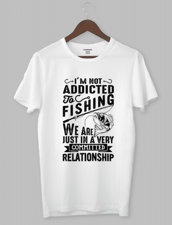 Футболка з прикольним дизайном «FISHING»