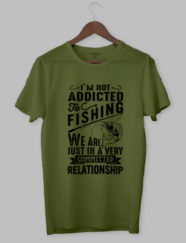 Футболка з прикольним дизайном «FISHING»