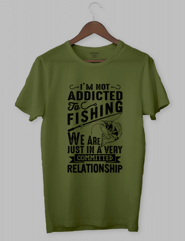 Футболка з прикольним дизайном «FISHING»